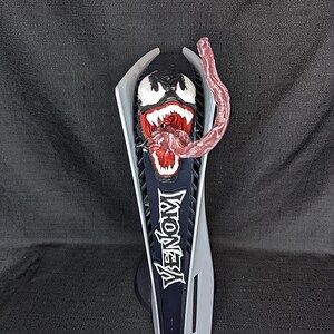 Spiderman Venom Playstation 5 Venom Head And Text Accessories bild 3