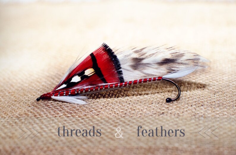 Fly Fishing Boutonniere Handmade Lapel Pin Hat Pin Brooch Etsy