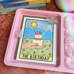 birthday card, tarot themed, tarot card, witchy gift, magic themed gift, funny card, unique greeting card, unique gift