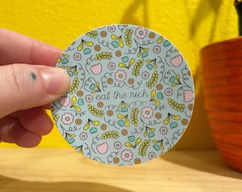 Sticker Eat the Rich