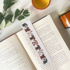 Recycled Paper Dogs Bookmark | 1.5&quot; x 7&quot;