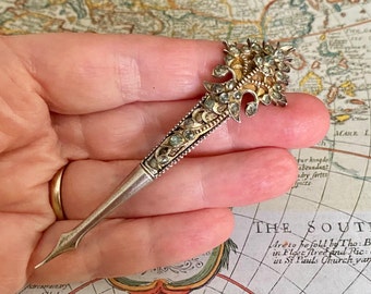 19th Century Kondakoora Hairpin Brooch