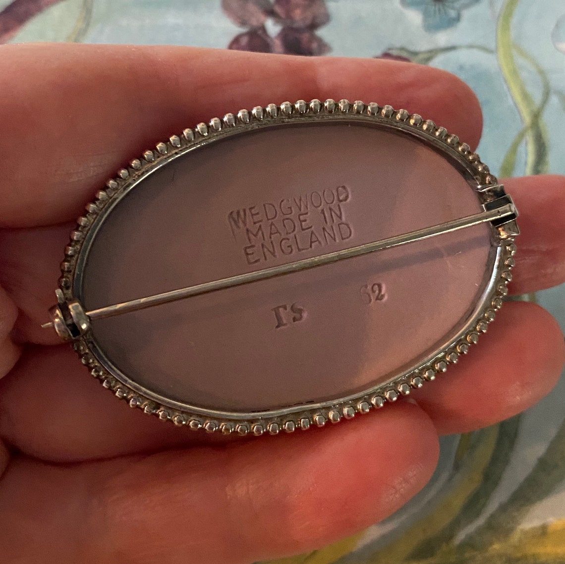 Vintage Wedgwood Cameo in a Sterling Silver Setting Etsy Sweden