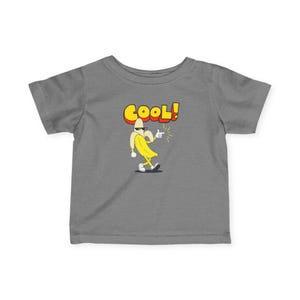 Cool Banana Infant Tee - Fun Baby Shirt, Toddler Gift, Kids Clothing, Summer Wear, Birthday Outfit