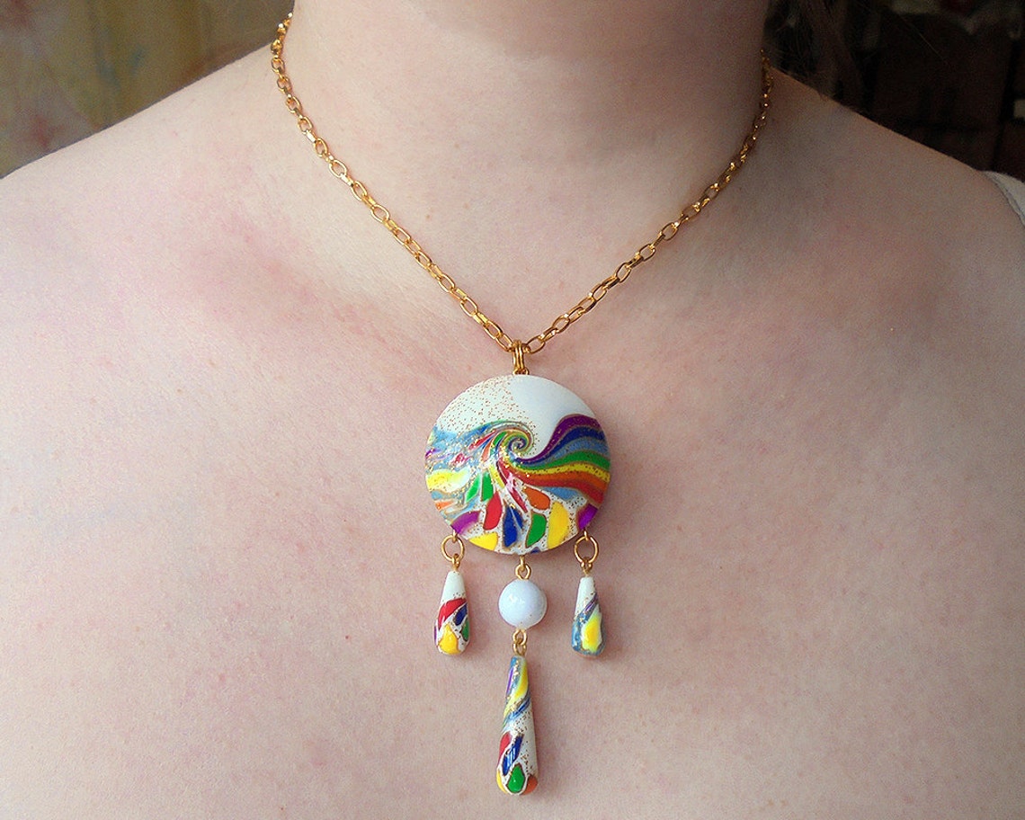 Pendant tutorial Jewelry tutorial Tutorial Polymer clay Etsy