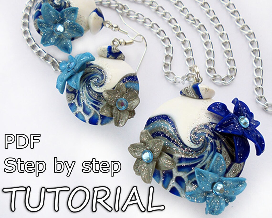 Jewelry tutorial Tutorial Polymer clay tutorial Earrings