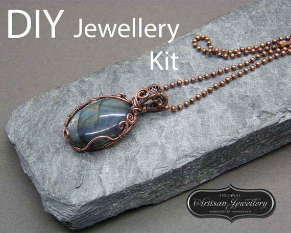 Jewelry Making Wire Wrapping Kit with Charms, Jewelry Wires and Jewelry  Findings