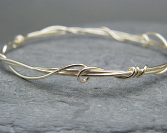 Sterling silver bangle ~ Bangles ~ Bangles for Women ~ Bangle bracelet ~ Bangles silver ~ Silver bangle bracelets for women ~ Stacking