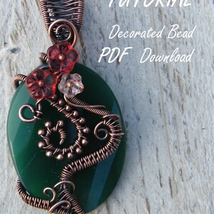 Wire Wrapped Jewelry Tutorials: Pendant & Bangle (PDF) image 4