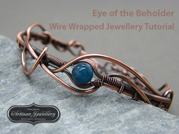 Wire wrapped bracelet tutorial Valeriy Vorobev. - DIY crafts