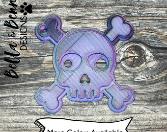 Skull Safety Eye Tool, Amigurumi Supplies, Crochet, Plushie Supplies, Safety Eye Jig, Safety Eye Gismo, Safety Eye Helper