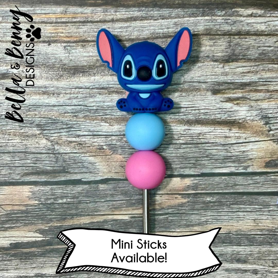 Furry Blue Alien Amigurumi Sticks, Mini Stix, Plushie Stix, Ami Stick ...