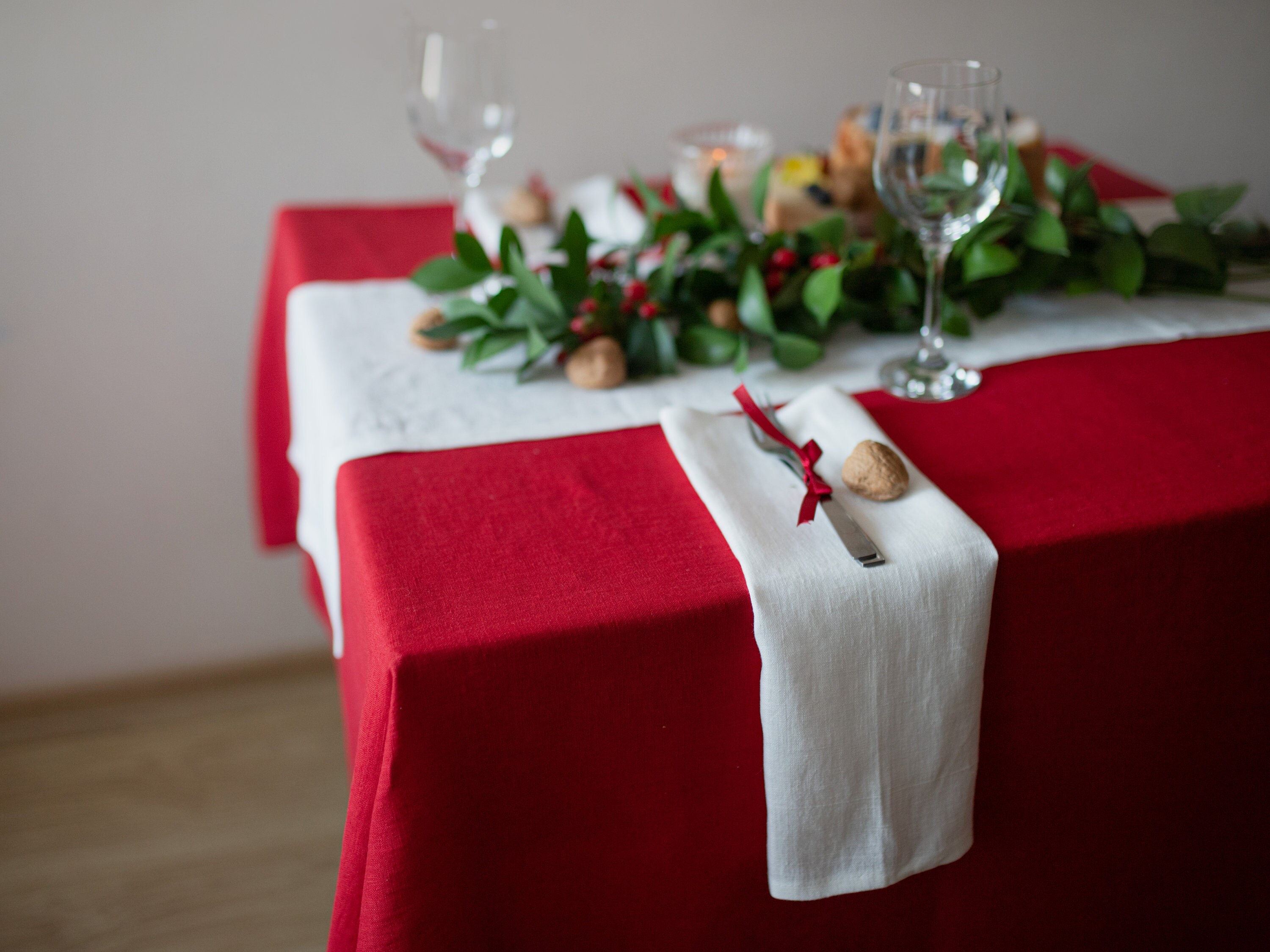 La serviette de Noël pour une table moderne et accueillante - Mydrap