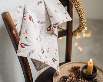 Torchon Noel, Essuie Main Noel, Torchon Cuisine Noel, Torchon