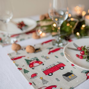 Christmas cloth napkins, Christmas table cloth, Christmas table napkins, Xmas linen napkin, Christmas accent napkin, Christmas tablecloth