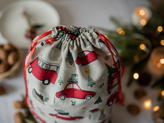 Christmas gift pouch sale