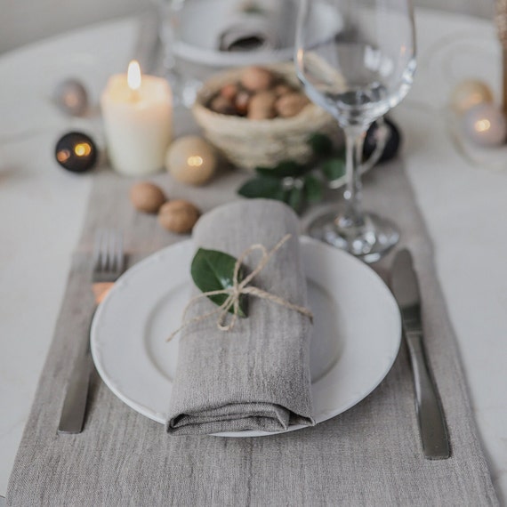 Rust Linen Napkin - Divine Event Rentals