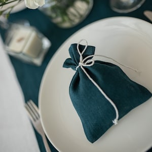 10er Set Leinenbeutel, Stoffbeutel, Geschenkbeutel, Hochzeitsbeutel, Leinenbeutel, Aufbewahrungsbeutel, Partygeschenke, Stoffbeutel, Babypartybeutel