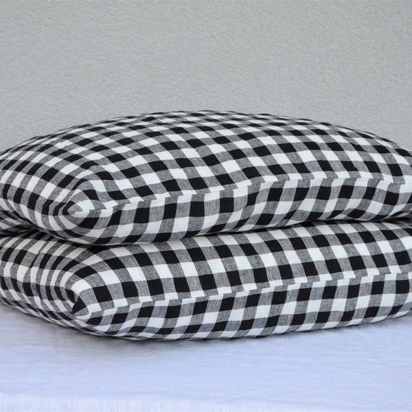 Gingham Pillow Etsy