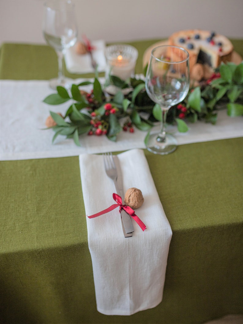 Burnt Orange Linen Napkins for Thanksgiving Wedding Holiday Etsy