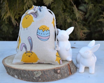 Lot De 12/24 Sacs En Papier Pour Emballage Cadeau De Pâques Lapin Chocolat Bonbons Pour Mariage