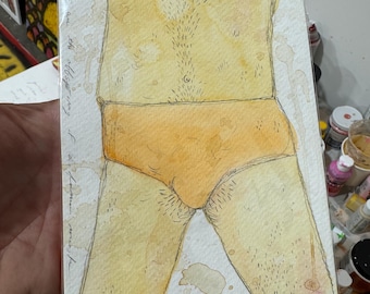 Outsider Art: Hamlet in his underwear