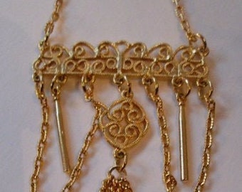 Jewelry Long Layering Gold Bohemian Necklace  BostonBackBay Jewelry