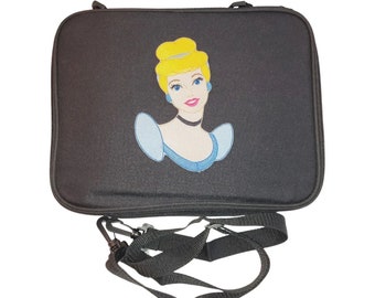 NEW Embroidery Pin Trading Book Bag Princess Cinderella LARGE for Disney Pin Trading Collections Holds about 300 Hidden Mickey size pins