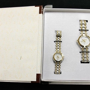 Fairy Tale Wedding or Anniversary Disney&#39;s Cinderella Castle Happily Ever Disney Bride Groom Watch Set His Hers