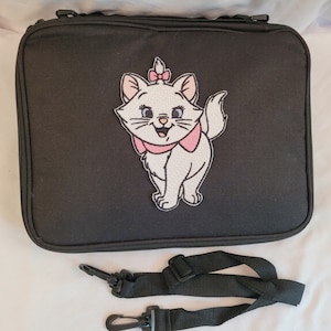 NEW Embroidery Aristocats Kitten Marie LARGE Pin Trading Book Bag for Disney Pin Collections Holds about 300 Hidden Mickey Pins