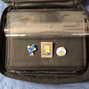 NEW Embroidery Frozen Snowman Olaf Pin Trading Book Bag Large for Disney Pin Collections holds about 300 Hidden Mickey pins image 7