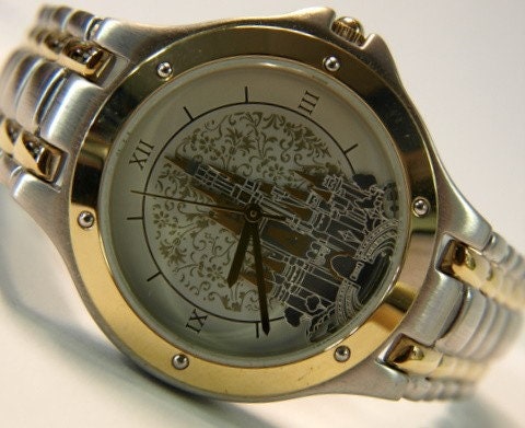 Disney Fairytail Weddings His and Hers watches Disney Our Fairytale Wedding His and Hers Watch Set 2002 NEW  main image 2