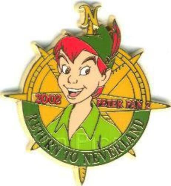 Old RARE LE Disney pin Peter Pan II Return to Nev… - image 1