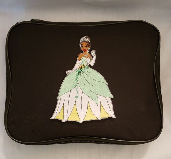 Embroidery Large Princess and the Frog Tiana Pin Trading Book Bag LARGE for  Disney Pin Collections Holds About 300 Pins 