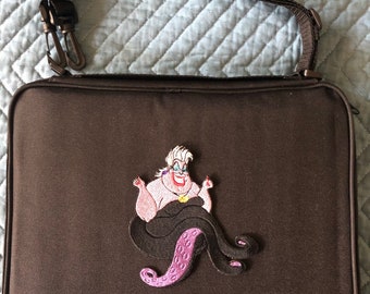 Details about  / Little Mermaid Ariel Embroidery Pin Trading Book Bag for Disney Pin Collections