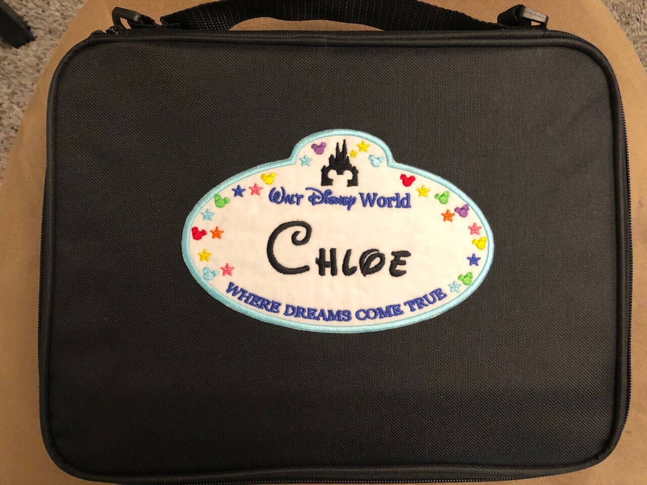 Sold/Ended: - Large Disney Pin Trading Bag