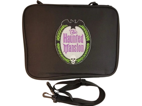 NEW Embroidery Haunted Mansion Logo Pin Trading Book Bag Large for Disney  Pin Collections Holds About 300 Pins Free Ship 