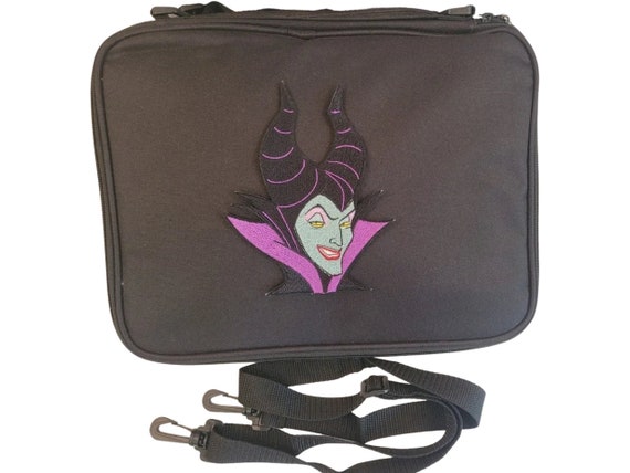 NEW Sleeping Beauty Disney Villain Maleficent Embroidery Pin Trading Book Bag LARGE for Disney Pin Trading Collections Etsy