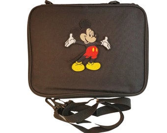 NEW Embroidery Mickey Mouse Ta-Da Pose Pin Trading Book Bag Large for Disney Pin Collections holds about 300 Hidden Mickey pins FREE SHIP