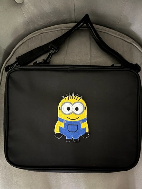 Minion store sling bag