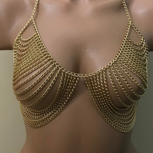 Smoke Chain Bra