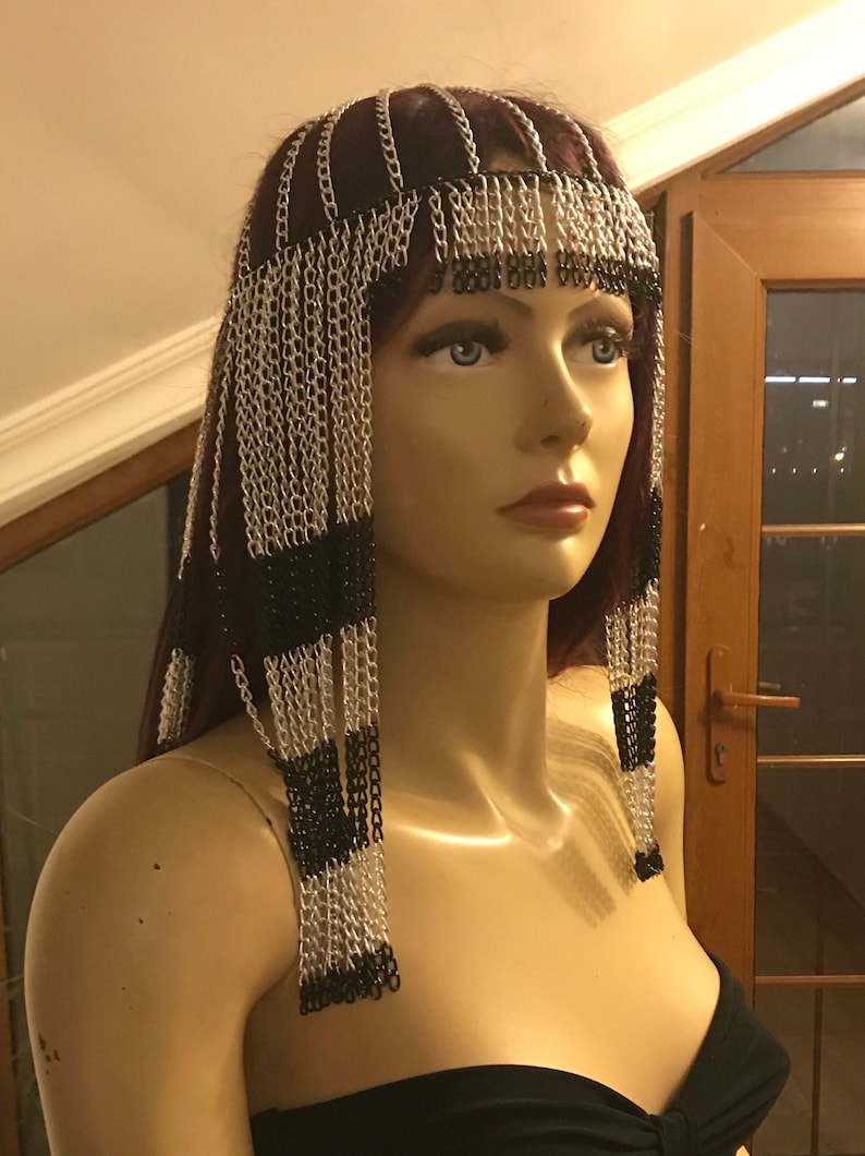 head dress hairpiece,hair jewelry,festival jewelry,Grecian Goddess Head Jewelry,Festival Headchain, Burning Man Facechain
