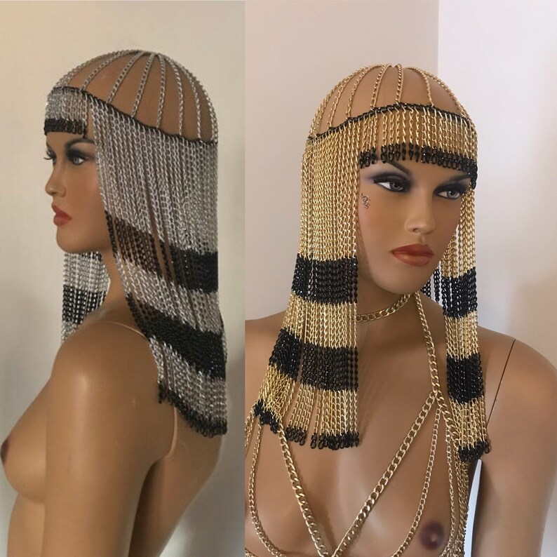 head dress hairpiece,hair jewelry,festival jewelry,Grecian Goddess Head Jewelry,Festival Headchain, Burning Man Facechain