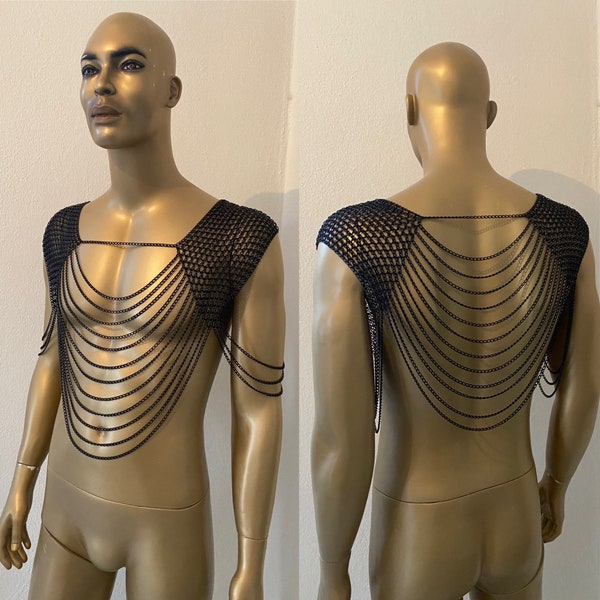 Mens Body Chain - Etsy