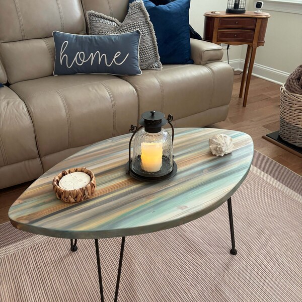 Coastal Coffee Table Etsy