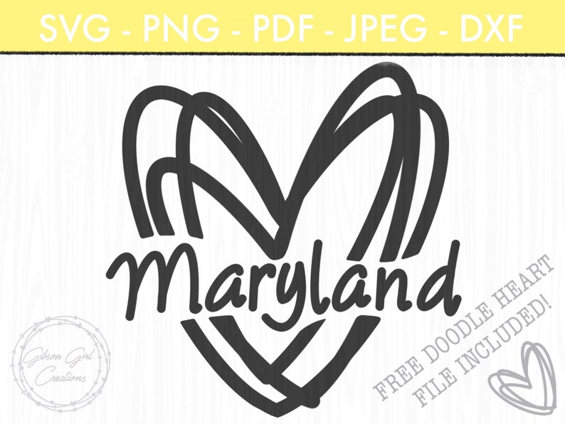 Download Maryland Heart Svg Clip Art Md Svg State Svg Free Svg Gift Included Maryland Svg Maryland Dxf Maryland State Svg Cut Files Art Collectibles Drawing Illustration Delage Com Br