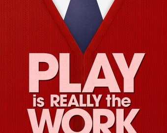 PLAY 8x10 Downloadable Typographic Print