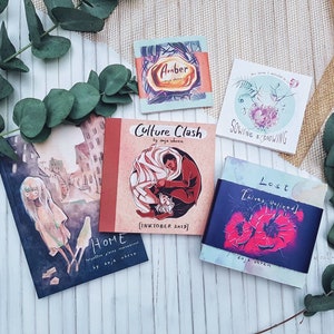 Autobio Book Bundle - graphic novel zine comic collection giftbook set