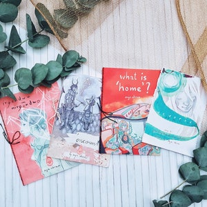 Book Bundle - graphic novel zine comic collection set giftbook