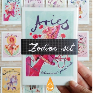 Zodiac series - Postcards